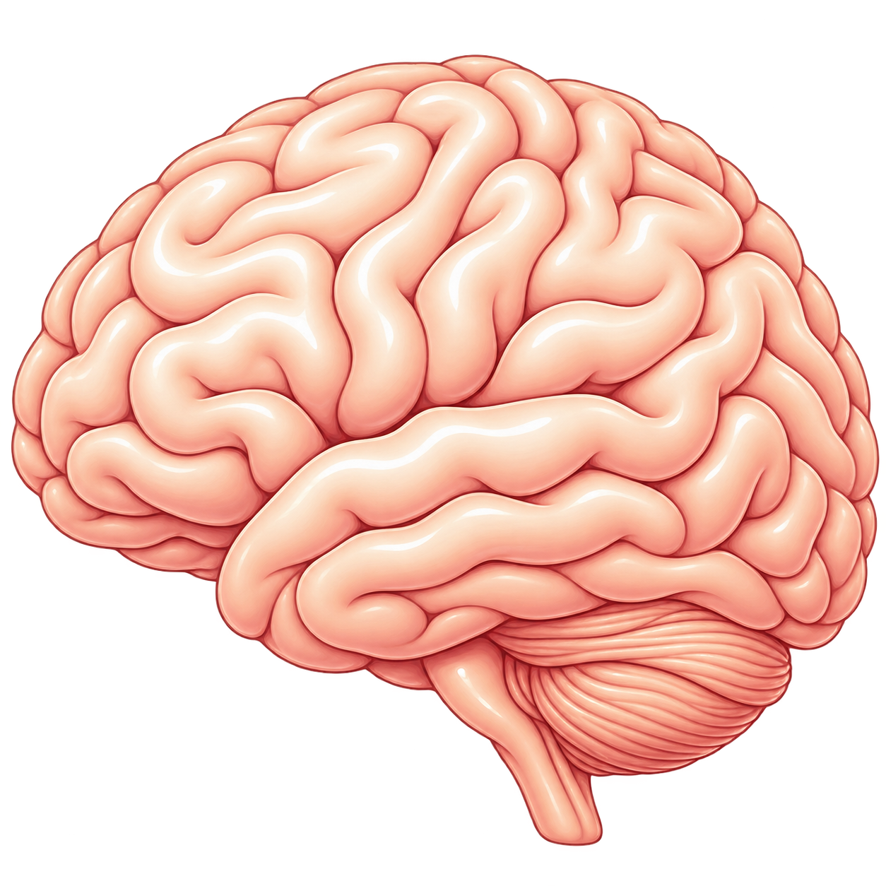 Interactive illustrated brain